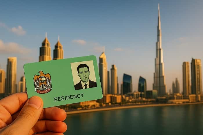 کارت اقامت دبی