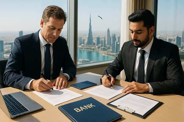افتتاح حساب بانکی در دبی