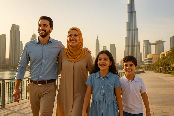اقامت خانوادگی در دبی