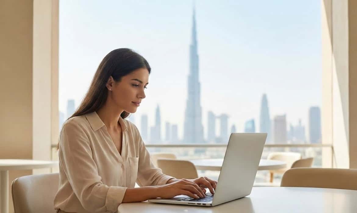 کاور مینیمال و فوتورئال ویزای فریلنسری امارات
