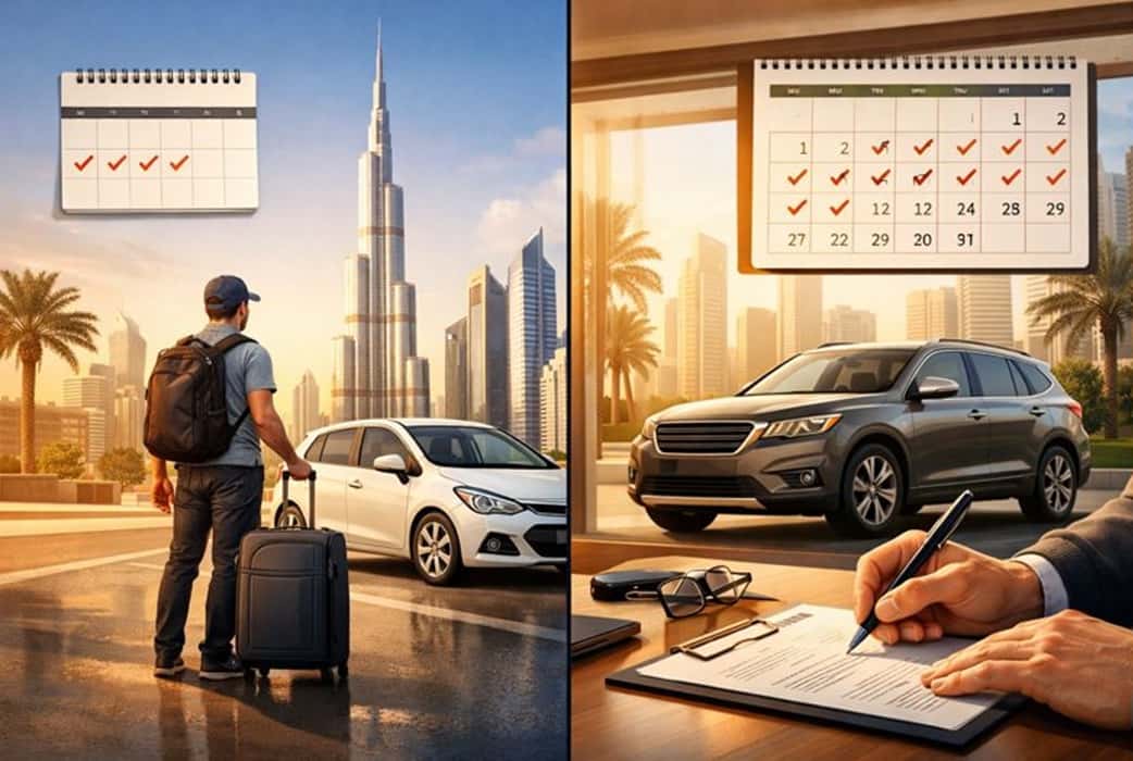 اجاره کوتاه‌مدت و بلندمدت ماشین در دبی