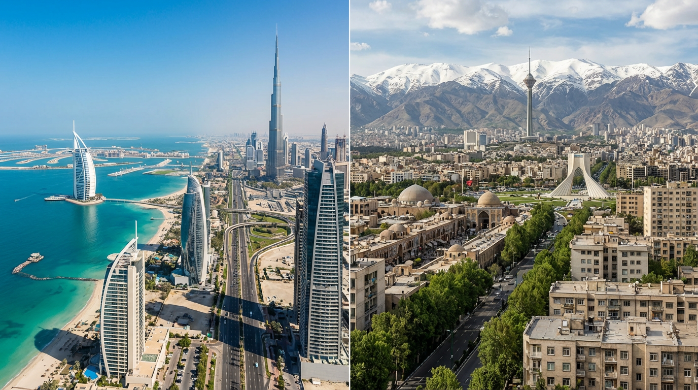 دبی و تهران