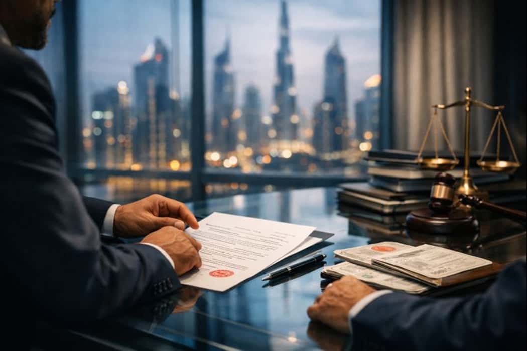 وصول مطالبات در امارات