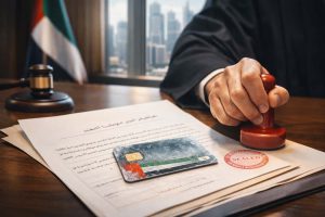 توقیف حساب بانکی در امارات