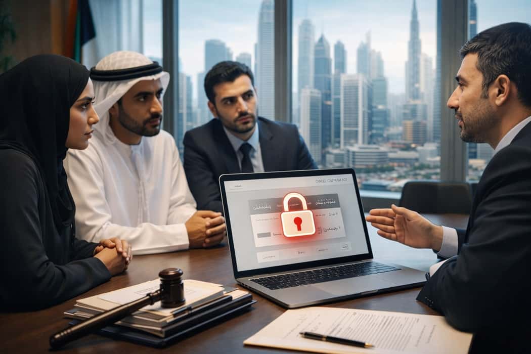 توقیف حساب بانکی در امارات