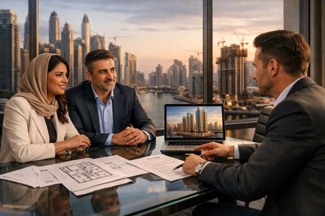 مراحل گام به گام خرید ملک آف پلن در دبی