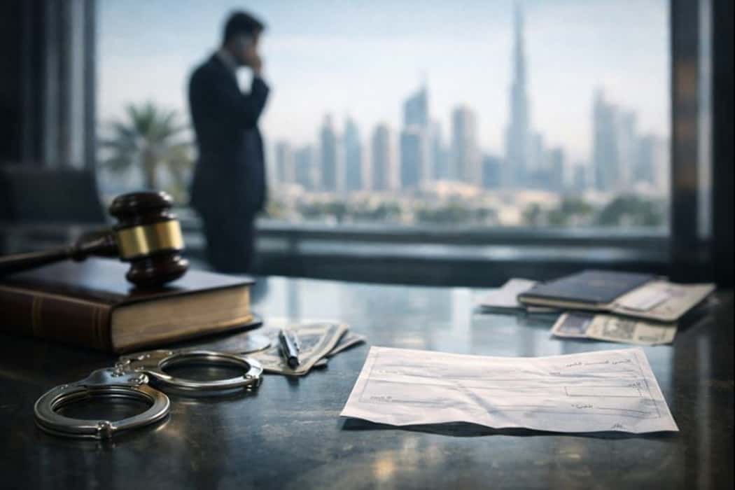 جرایم مرتبط با چک در امارات