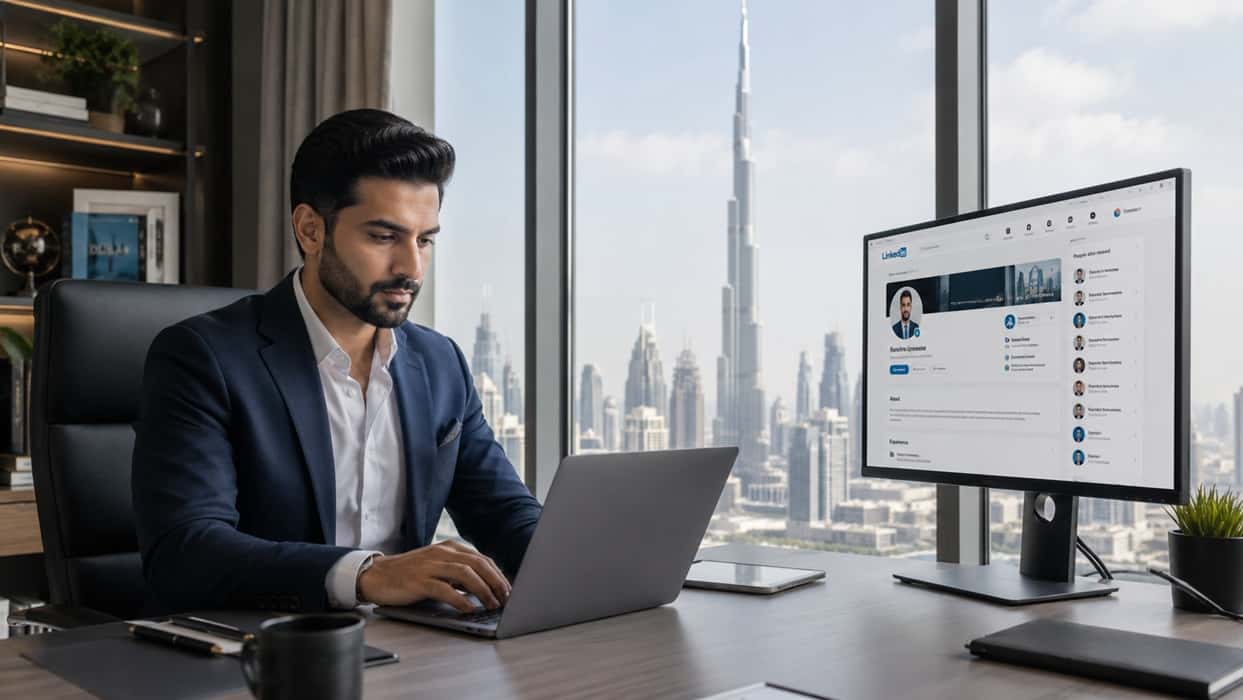 پروفایل لینکدین حرفه ای