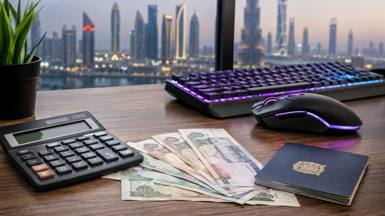 هزینه ویزای گیمینگ دبی